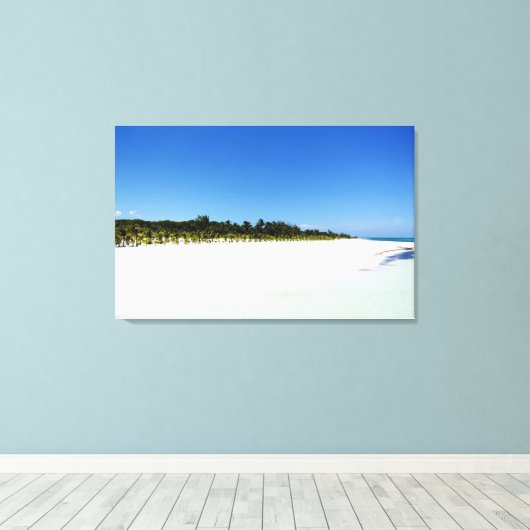 Toile Plage vide (Insitu (Plancher de Bois))