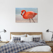 Toile Plages tropicales | Flamant rose des Caraïbes, Aru (Insitu(Chambre))