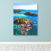 Toile Plages tropicales | Phillipines El Nido (Insitu (Plancher de Bois))