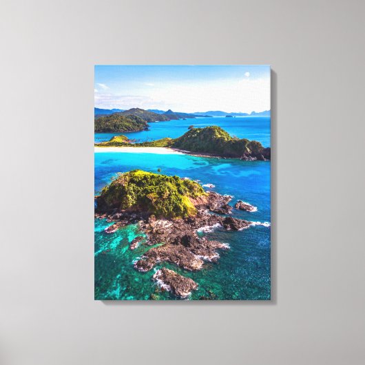Toile Plages tropicales | Phillipines El Nido (Recto)