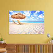 Toile Plages tropicales | Plage de sable d'Aruba (Insitu(Salon))