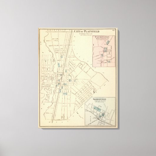 Toile Plainfield, NJ (Recto)