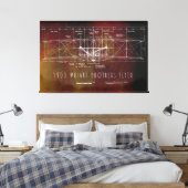 Toile Plan Avant Premier aéronef de vol habité (Insitu(Chambre))