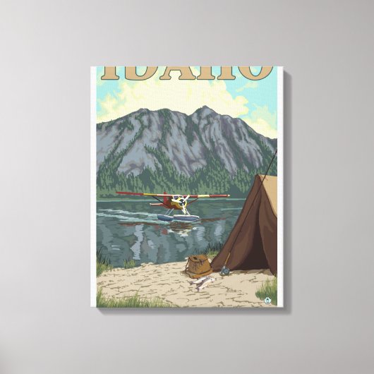 Toile Plan Bush et pêche - Idaho (Recto)