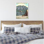 Toile Plan Bush et pêche - Idaho (Insitu(Chambre))