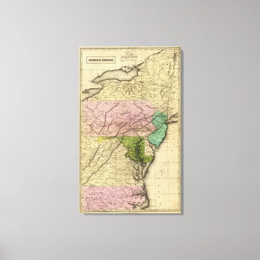 Toile Plan d'action des États du Moyen-Orient (Recto)