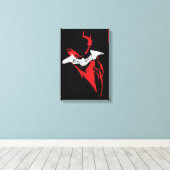 Toile Plan de Batman Spraypaint (Insitu (Plancher de Bois))