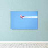 Toile Plan de démarrage du salon aérien (Insitu (Plancher de Bois))