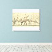 Toile Plan de Duluth et des banlieues (Insitu (Plancher de Bois))
