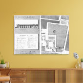 Toile Plan de la Maternite Port-Royal (Insitu(Salon))