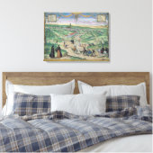 Toile Plan de la ville de Séville, de 'Civitates Orbis T (Insitu(Chambre))