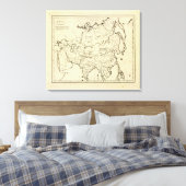 Toile Plan d'ensemble pour l'Asie (Insitu(Chambre))