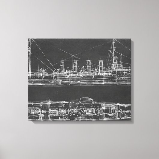 Toile Plan directeur de la marine Cruiser (Recto)