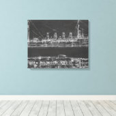 Toile Plan directeur de la marine Cruiser (Insitu (Plancher de Bois))