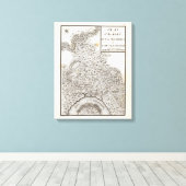 Toile Plan du Fort du New Madrid (Insitu (Plancher de Bois))