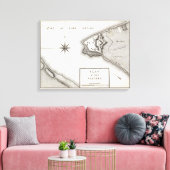 Toile Plan du fort Niagara (Insitu(Salon))