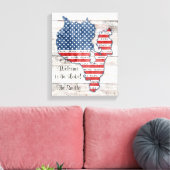 Toile Plan du lac Sebago Maine (Insitu(Salon))