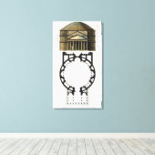 Toile Plan du sol et façade du Panthéon, Rome, de (Insitu (Plancher de Bois))