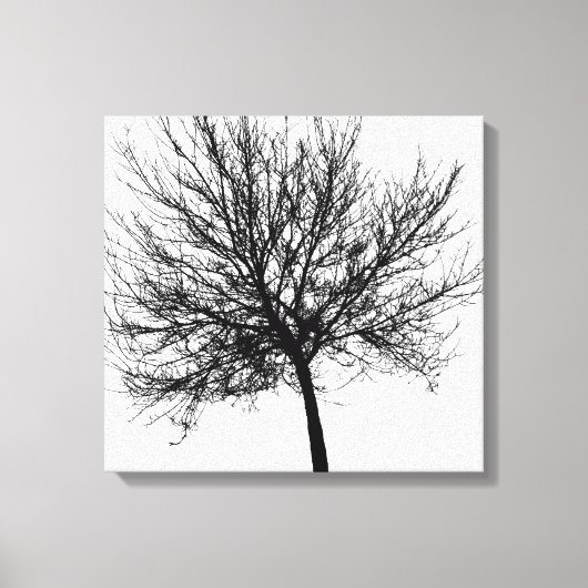 Toile Plan d'un arbre (Recto)
