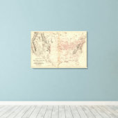 Toile Plan ferroviaire États-Unis (Insitu (Plancher de Bois))