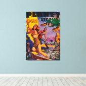 Toile Planet Stories Magazine Couverture 4 (Insitu (Plancher de Bois))