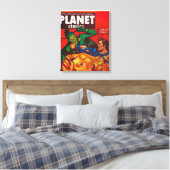 Toile Planet Stories Magazine Couverture 8 (Insitu(Chambre))