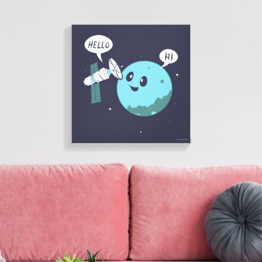 Toile Planète (Insitu(Salon))