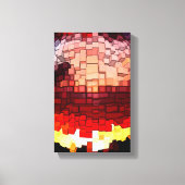 Toile Planète Année 3000 art (Recto)