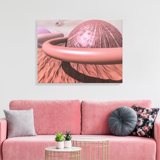 Toile Planète Mars. Patrouille. (Insitu(Salon))