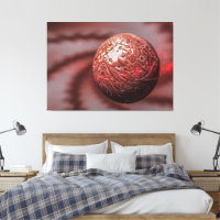 Planète Mars. Vue extérieure.