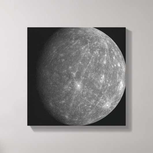 Toile Planète Mercure (Recto)