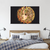 Toile Planète organique (Insitu(Chambre))