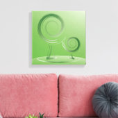 Toile planète verte (Insitu(Salon))