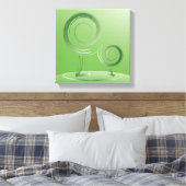 Toile planète verte (Insitu(Chambre))