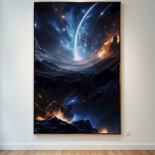 Toile Planètes d'imagination