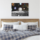 Toile Planètes du système solaire dans l'espace (Insitu(Chambre))