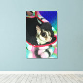 Toile Planeur à sucre portant un Casquette (Insitu (Plancher de Bois))