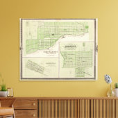 Toile Plans du fort Madison (Insitu(Salon))