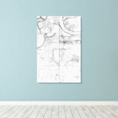 Toile Plans du principe Tours, Forts (Insitu (Plancher de Bois))