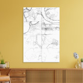 Toile Plans du principe Tours, Forts (Insitu(Salon))