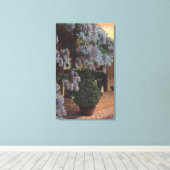 Toile Plante CaliforniaWisteria en Bloom (Insitu (Plancher de Bois))