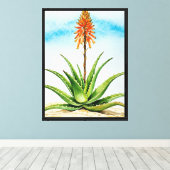 Toile Plante d'aloès vera (Insitu (Plancher de Bois))