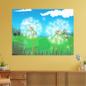 Toile Plante Dandelion (Insitu(Salon))