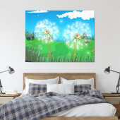 Toile Plante Dandelion (Insitu(Chambre))
