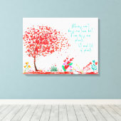 Toile Plante de jardin (Insitu (Plancher de Bois))