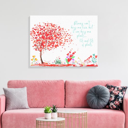 Toile Plante de jardin (Insitu(Salon))