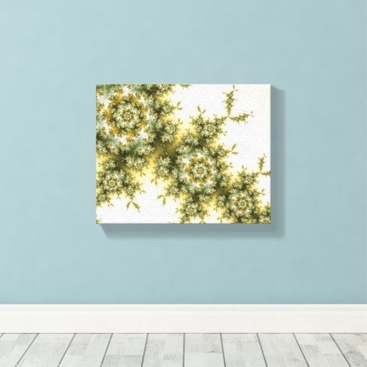 Toile Plante sauvage - Mandelbrot Fractal Art (Insitu (Plancher de Bois))