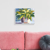 Toile Plante serpent | Peinture de plante en pot (Insitu(Salon))