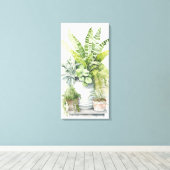 Toile Plantes d'intérieur (Insitu (Plancher de Bois))