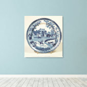 Toile Plaque bleue et blanche, vers 1815 (Insitu (Plancher de Bois))